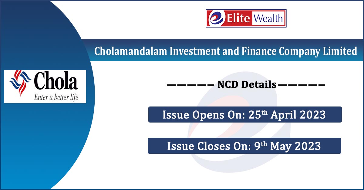 Cholamandalam Investment and Finance Company Limited, founded in 1978 as the financial services branch of the Murugappa Group, started out as an equipment financing company and has since expanded to offer a range of financial services, including vehicle finance, home loans, and investment advisory services.